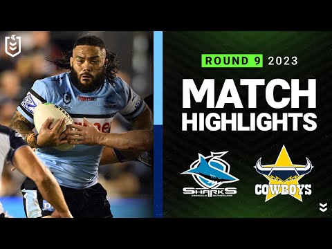 NRL Highlights | NRL 2023 | Cronulla-Sutherland Sharks v North Queensland Cowboys | Match Highlights