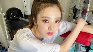 アイドルのヒップアップトレーニング