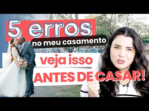 5 ERROS que cometi no MEU CASAMENTO! | Anna Granado