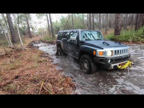 Toyota 4Runner vs Hummer H3 off-road/mudding in south georgia