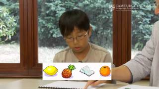 Cambridge YLE  A1 Movers Speaking Exam