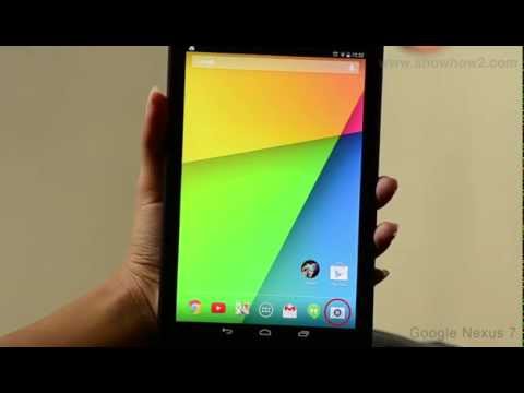 Google Nexus 7 - Camera Set Timer For Taking Picture