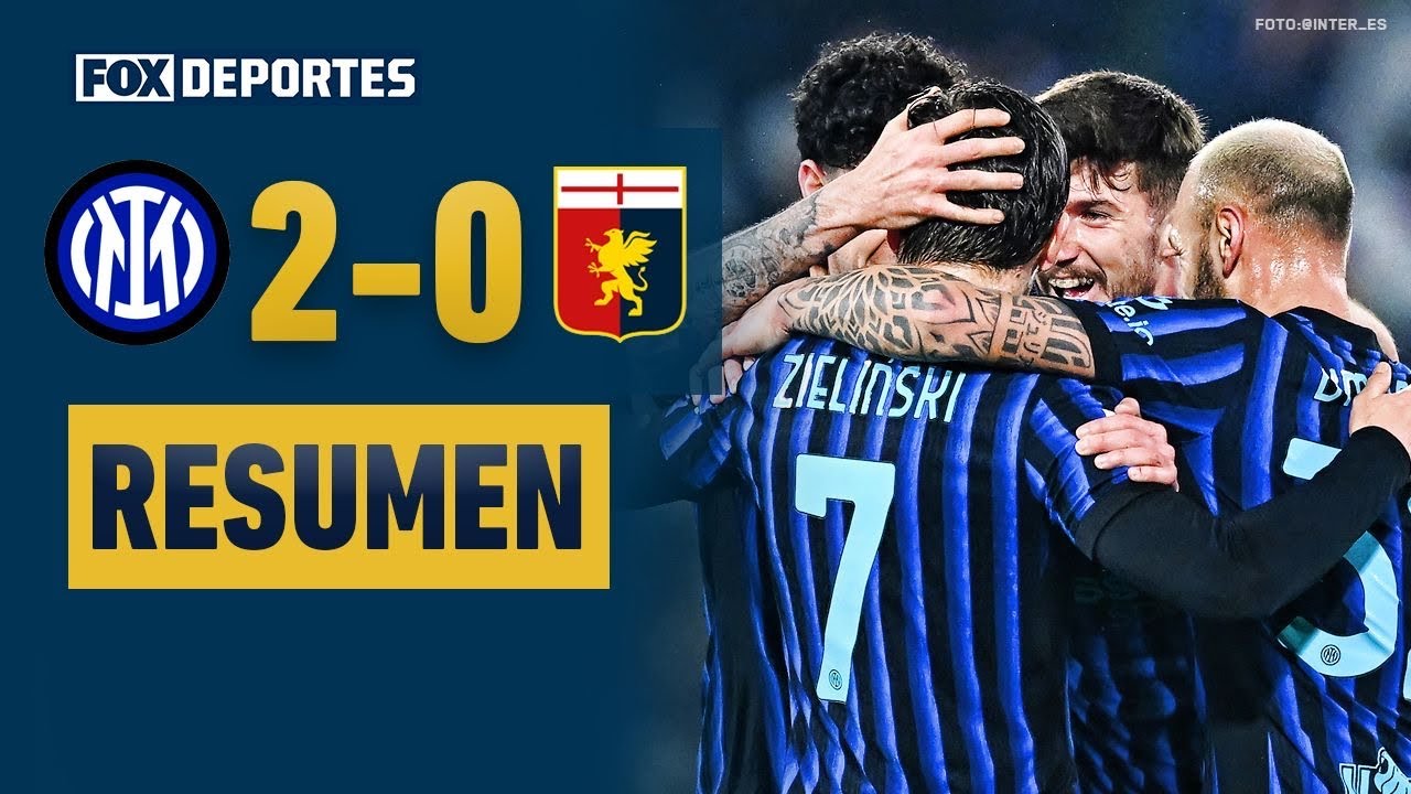 😎🔥 ¡INTER SIGUE MANDANDO! | Inter 2-0 Genoa | Serie A 2026 | Jornada 27 | HIGHLIGHTS