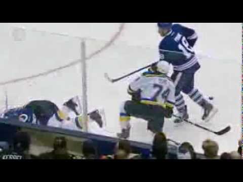 Dion Phaneuf hit on TJ Oshie - March 7, 2015