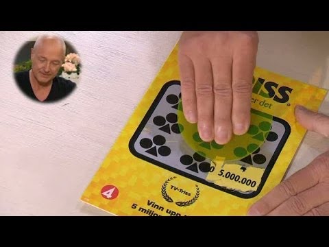 Gösta skrapar fram storvinst i Triss - Nyhetsmorgon (TV4)