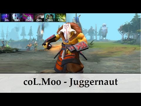 col.Moo - Juggernaut | Dota 2 gameplay