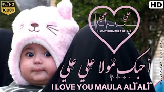 I Love You Maula Ali Ali  Mola Ali Manqabat  Whats