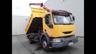 Renault Midlum 270 Palfinger Pk6001 154'km dump truck | Image 4 - Autoline