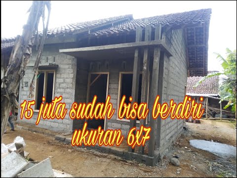 rumah minimalis 6x7 modal 15 juta