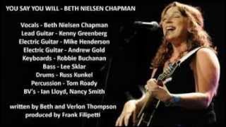Beth Nielsen Chapman - You Say You Will
