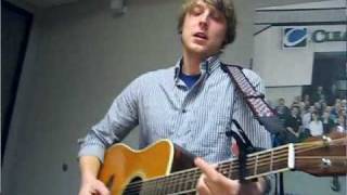 Eric Hutchinson: &quot;Rock &amp; Roll&quot; at the 103.1 KCDA Conference Room
