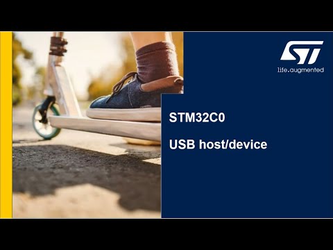STM32C0 Peripheral USB Full Speed Device interface USB