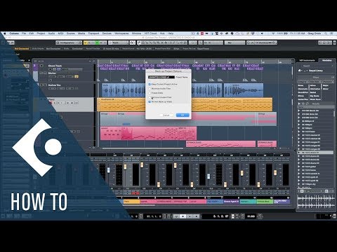 How to Archive and Back up Your Cubase Projects | Q&A with Greg Ondo