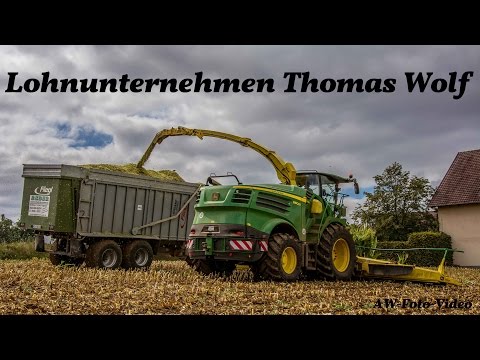 NEW John Deere 8800i ► Lohnunternehmen Thomas Wolf