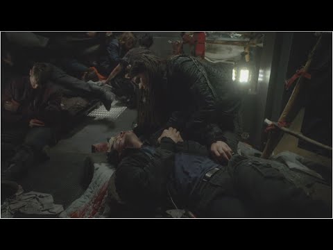 The 100 1x10: "i won't let anything happen to you" [1080p+Logoless] (Limited Background Music)