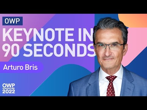 OWP keynote speech – Arturo Bris