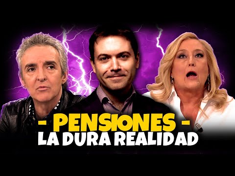 Juan Ramón Rallo educates Elisa Beni and Ramoncin about public pensions.