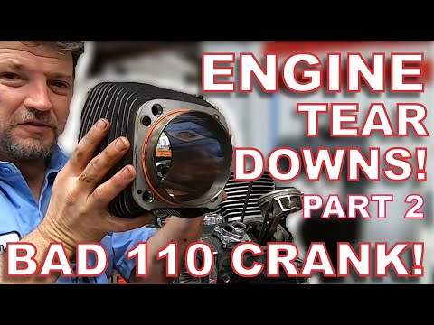 BAD CVO 110 CRANK! - Engine Teardown Marathon Part 2 - Kevin Baxter - Pro Twin Performance