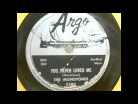 The Monotones - You Never Loved Me (original version)!