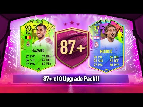 OPENING AN 87+ UPGRADE X10 PACK!! WE GOT 7 SPECIAL CARDS!! FIFA21​​​​​​​​​​​​​​​​ ULTIMATE TEAM