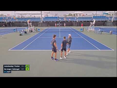 Andrew Lutschaunig/James Trotter v Daniel De Jonge/Tim Zeitvogel - 26.5.23 (1°set)