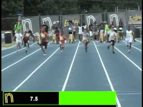 Boys 100m Elementary Prelim Heat 4 - New Balance Outdoor Nationals 2011