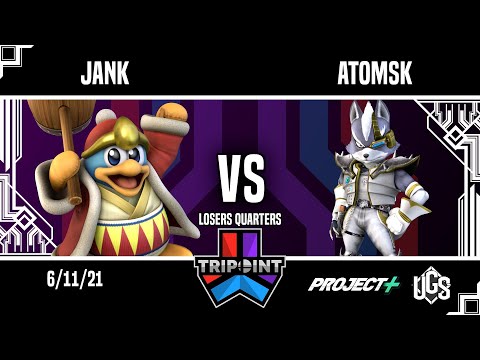 Tripoint Smash Test Run - Losers Quarters - Jank(King Dedede) Vs. Atomsk(Wolf)