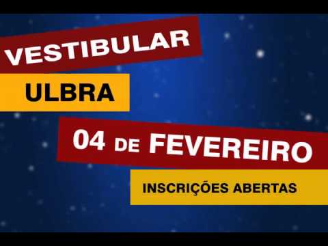 Vinheta 5" - Vestibular de Verão ULBRA