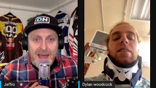 Dylan Woodcock interview & Supercross injury update video