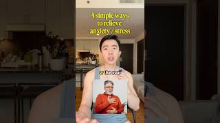 4 steps to relieve anxiety and stress