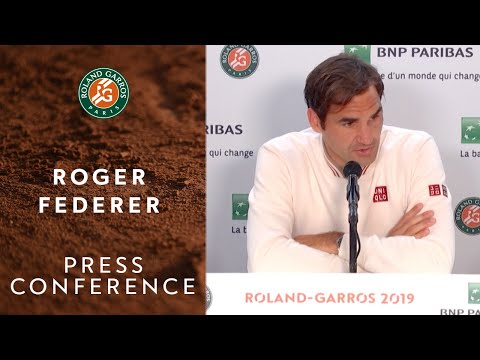 Roger Federer - Press Conference after Semi-Finals | Roland-Garros 2019