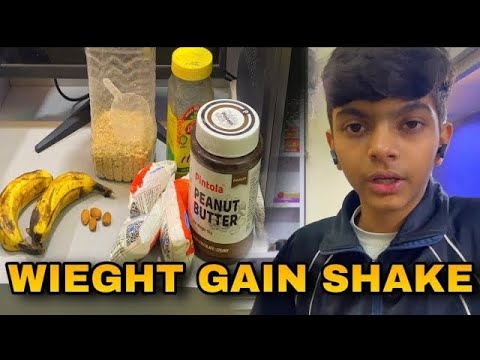 💥 Ultimate Weight Gain Shake Recipe 🥤 | Fast Mass Gain for Skinny Boys ||•YASHVEER CHAUHAN•