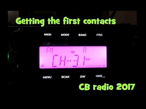 CB RADIO UK.  Getting your first contacts on air.