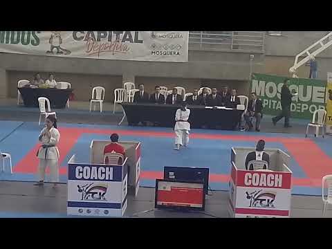 Salome Gutierrez VS Sara Cardona. Bronze bout. Colombian National Championship Mosquera 2023