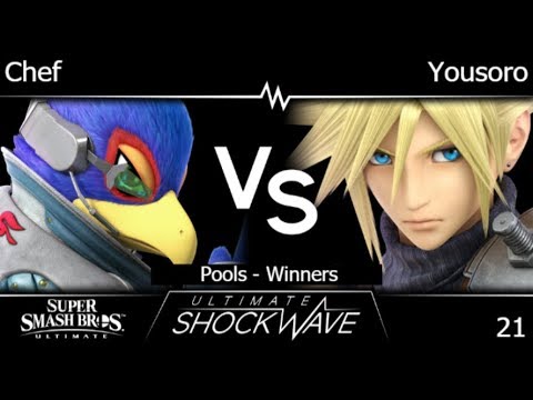 USW 21 - Chef (Falco) vs Yousoro (Cloud) Pools - Winners - SSBU