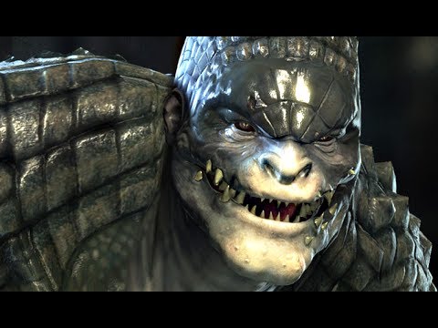 BATMAN Vs. KILLER CROC Full Boss Fight - Batman Arkham Origins