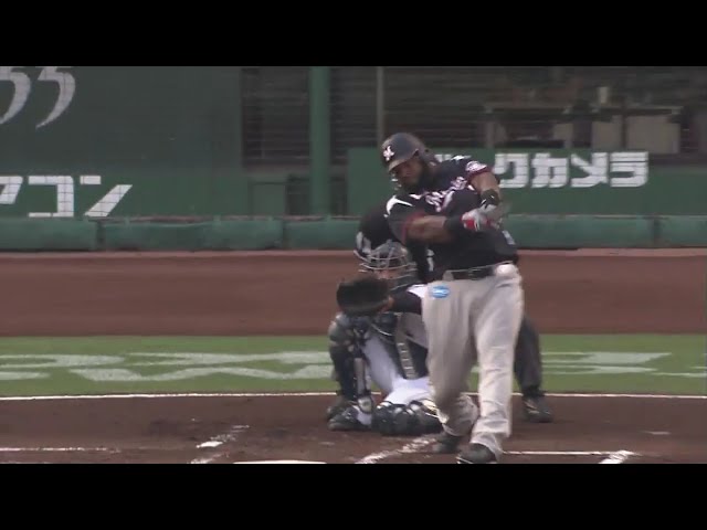 【1回表】 マリーンズ・ペーニャが古巣から移籍後初ヒット初打点!! 2017/6/23 Bs-M
