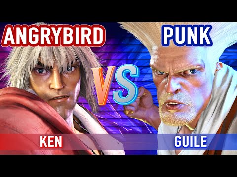 SF6 ▰ ANGRYBIRD (Ken) vs PUNK (Guile) ▰ High Level Gameplay