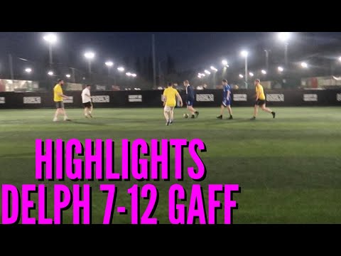 HIGHLIGHTS | DELPH AND SAFETY 7-12 THE GAFF FC | 5 A-SIDE GOALS LEEDS