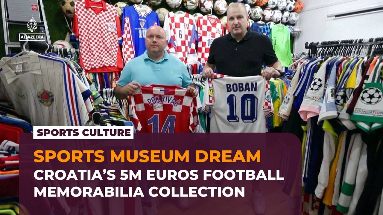 Croatian collectors plan museum for 6,000-jersey football memorabilia collection valued at €3–5 million