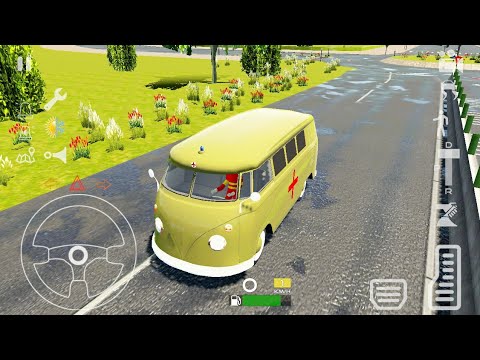 Ambulance Rescue Van Driver Simulator 2022 - Minibus Doctor Emergency Driving - Android GamePlay