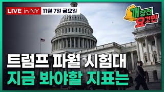 [개장전 요것만-11월7일] 셧다운 종료 여부에 달린 시장 | 비트코인 보는 이유 | 테슬라 "인텔과 협력 …