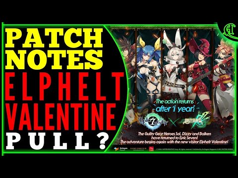 Elphelt Valentine! (Pull?) Epic Seven Patch Notes