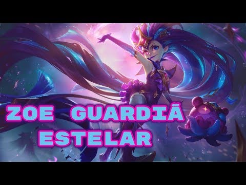 SKIN ZOE GUARDIÃ ESTELAR || STAR GUARDIAN ZOE - GUERREIROS DO NEXUS