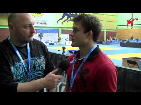 Krzysztof Wiłkomirski po zakończeniu pierwszego dnia Pucharu Świata w Judo