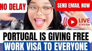 Portugal Free Work Visa 2024 | Schengen Visa | Move To Portugal For Free
