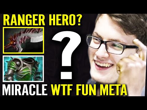 7.27c MIRACLE WTF ABYSSAL RANGER HERO!!? U can't Guess! So Funny Meta Build Dota 2 Pro Gameplay
