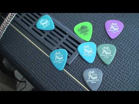 24 X Dunlop Delrin Guitar Picks / Plectrums - 2.00mm Purple In A Handy - Foto 10