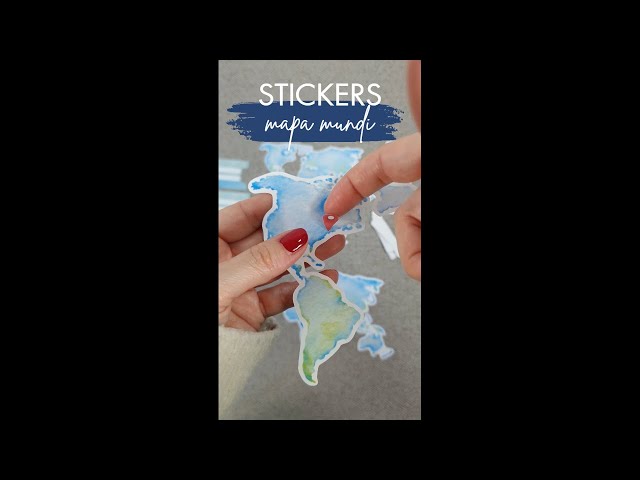 Vídeo relacionado con Set de 100 Pegatinas de Viaje Mundial, Pegatinas de Viaje, Pegatinas de Viaje Retro, Pegatinas Scrapbooking Viajes, Pegatinas de Mapas de Viaje para Laptop, Botella de Agua, Equipaje