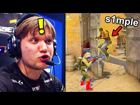 S1MPLE HAS 0 RESPECT FOR CSGO PROS!! CS:GO Twitch Clips